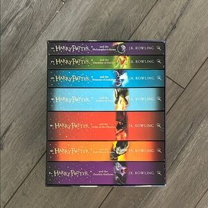 Harry Potter Book Set by J.K. Rowling
